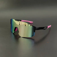 2023 Rimless UV400 Cycling Sunglasses Sports Running Fishing Goggles MTB Bicycle Glasses Men Women Road Bike Eyewear Male Rider
